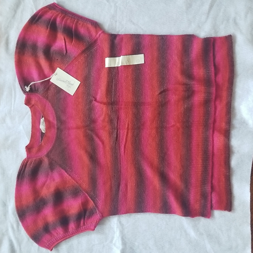 Universal Thread Women's Short Sleeves Sweater Size Large NWT